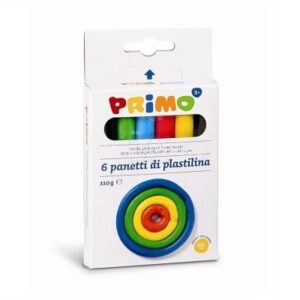Plastelin Primo Me 6 ngjyra