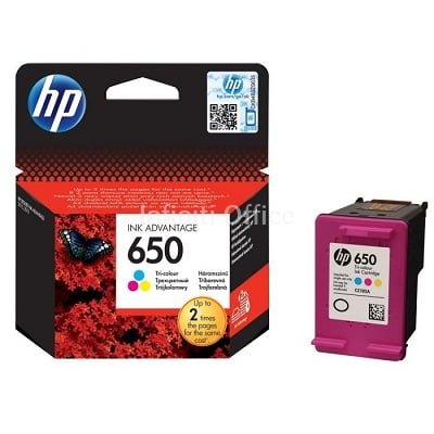 Toner Inkjet HP 650 Tri-Colour