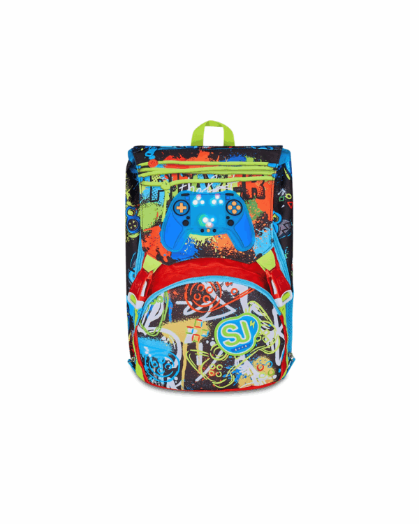 CANTE SHKOLLE GAME LED BOY BIG EXPANDABLE BACKPACK SJ GANG
