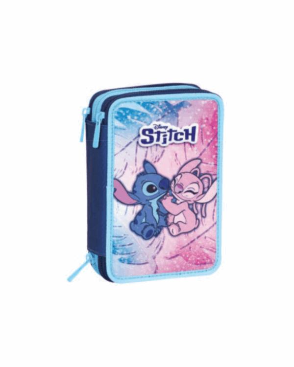 PORTOFOL ME 3 ZINXHIRA LILO & STITCH CUTE AND FLUFFY