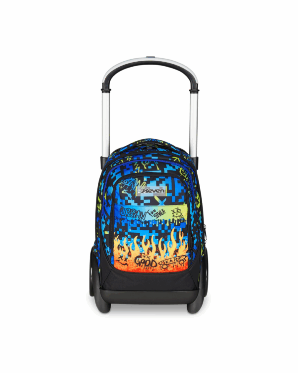 CANTE SHPINE ME RROTA TYRE TROLLEY SCRIBBLED FLAME SEVEN