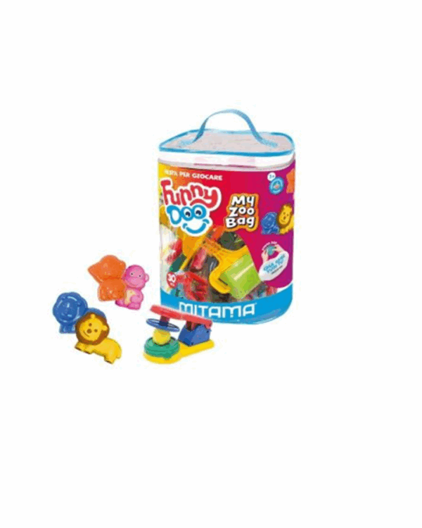 PLASTELINE CANTA E KOPESHTIT ZOOLOGJIK ME ZINXHIR MITAMA