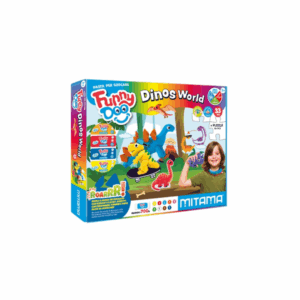 PLASTELINE DOO ME DINOSAURS 33 PCS MITAMA