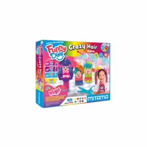 PLASTELINE FUNNY DOO CRAZY HAIR SALON BOX 33 PCS MITAMA