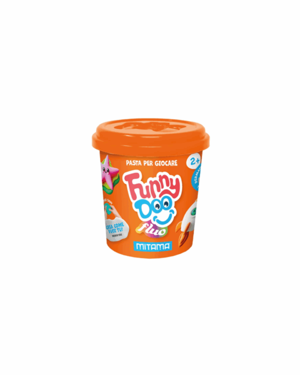 PLASTELINE FUNNY DOO TRIS 120 PORTOKALLI NEON LEJLA JESHILE MITAMA