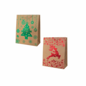 CANTA PAKETIMI CHRISTMAS CRAFTS 210G/M2 26X12X32 B4 SPREE