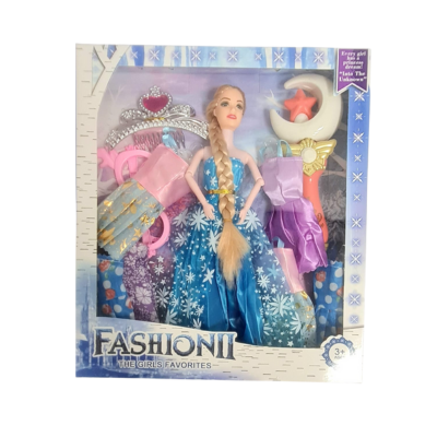 KUKULL ME AKSESOR NE KUTI FASHION DOLL 8003A-1